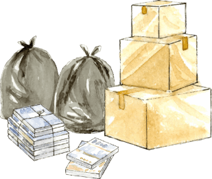 不用品・残置物・ゴミ屋敷