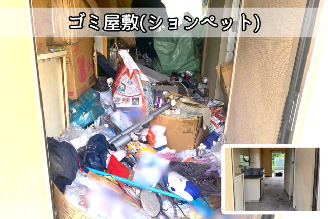 ゴミ屋敷（ションペット）